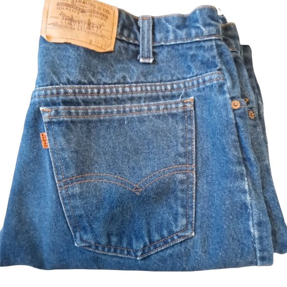 Levis Vintage 70s - 80sOrange Tab 509- 0217Made In USAsz 36*33